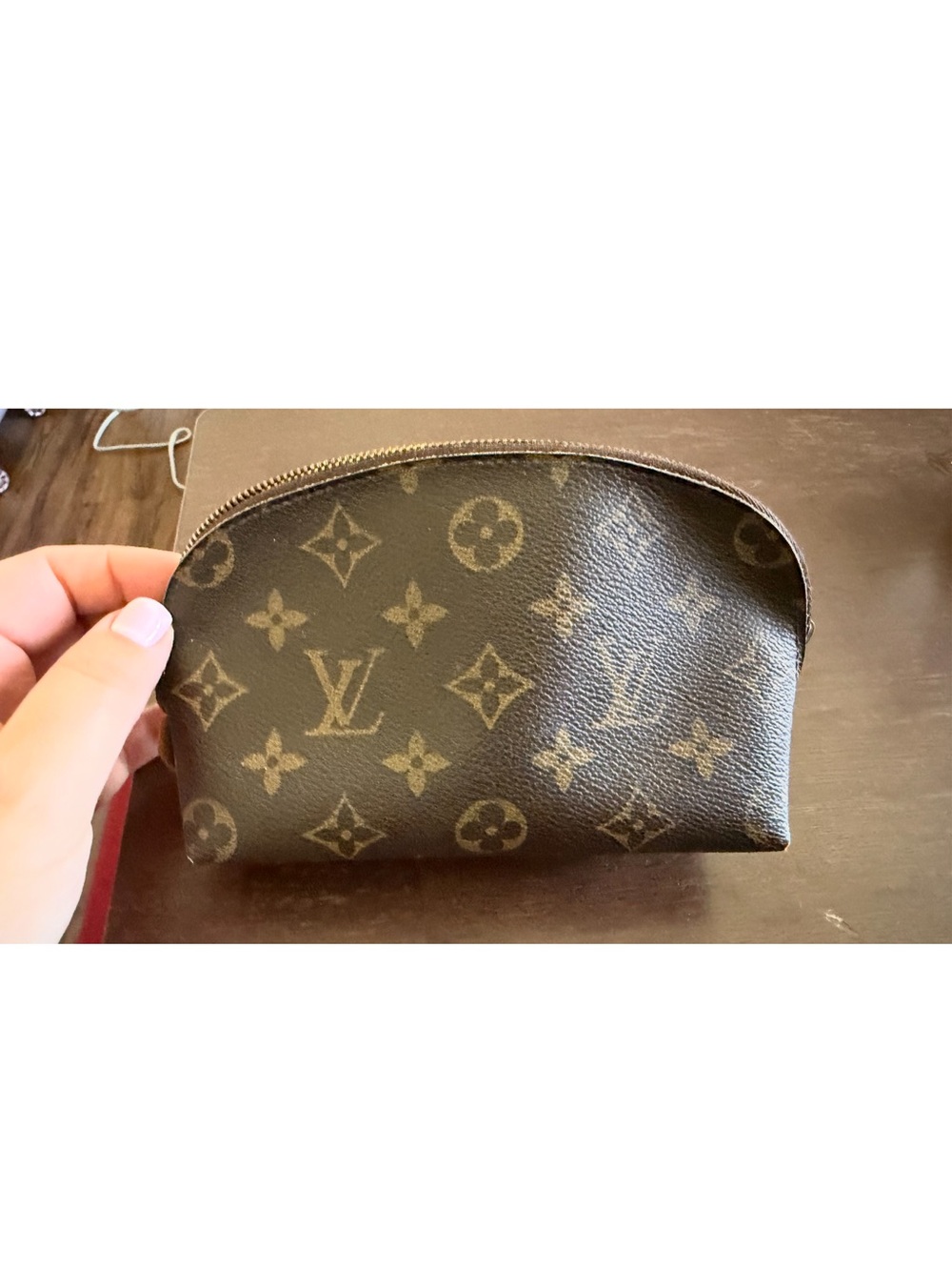 Louis Vuitton Monogram Dome Cosmetic makeup pouche